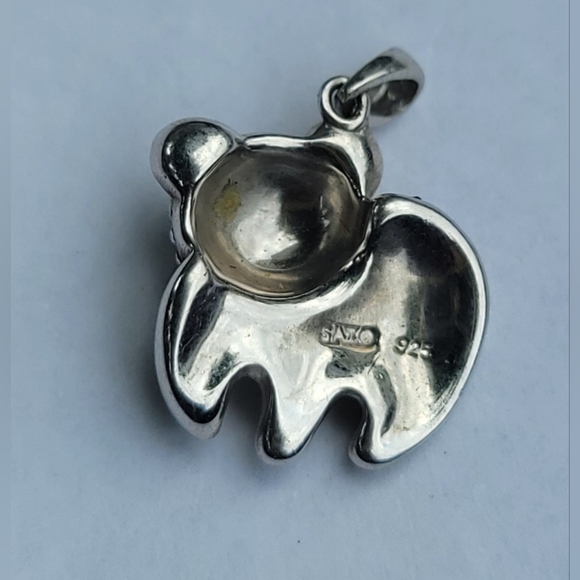 Panda Bear 🐼Sterling Silver Charm Pendant - Picture 3 of 5